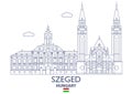 Szeged City Skyline, Hungary