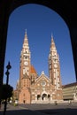 Szegedi Dom (Church of Szeged) Royalty Free Stock Photo