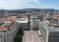 Szent IstvÃÂ¡n square from the top of St. Stepehn Cathedral