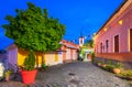 Szentendre, Hungary - Beautiful downtown, Danuber riverbank Royalty Free Stock Photo