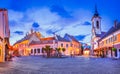 Szentendre, Hungary - Beautiful downtown, Danuber riverbank Royalty Free Stock Photo