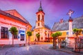 Szentendre, Hungary - Beautiful downtown, Danuber riverbank Royalty Free Stock Photo
