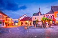 Szentendre, Hungary - Beautiful downtown, Danuber riverbank Royalty Free Stock Photo