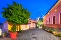 Szentendre, Hungary - Beautiful downtown, Danuber riverbank Royalty Free Stock Photo