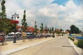 SZENTENDRE, HUNGARY, house at steet in summer Royalty Free Stock Photo