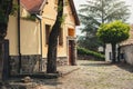 SZENTENDRE, HUNGARY, house at steet in summer Royalty Free Stock Photo