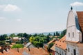 Szentendre medieval old town cityscape in Hungary Royalty Free Stock Photo