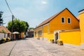 Szentendre medieval old town street in Hungary Royalty Free Stock Photo