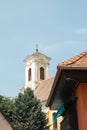 Szentendre old town church tower in Hungary Royalty Free Stock Photo