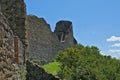 Szigliget castle ruins, Hungary Royalty Free Stock Photo