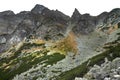 Szpiglasowy peak (wierch) near Zakopane. Poland Royalty Free Stock Photo