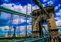 The SzÃÂ©chenyi Chain Bridge Royalty Free Stock Photo