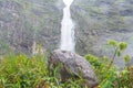 Casca D`anta waterfall at the National Park of the Canastra Sierra