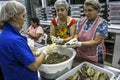 woman cooking in the feast of Our Lady Achiropita