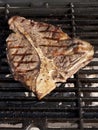 T-Bone on Grill