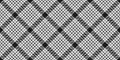 Traditional arabic black white keffiyeh scarf diagonal ornament, fabric checkered tartan repeatable texture
