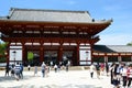 Tengai-mon. Todaiji buddhist temple. Nara. Japan