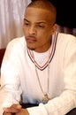 T. I. appearing on CD USA. Royalty Free Stock Photo