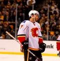 T.J. Brodie Calgary Flames Royalty Free Stock Photo