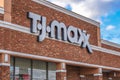 T.J. Maxx Discount Variety Store Facade Brand Signage