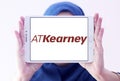 A.T. Kearney management consulting firm logo Royalty Free Stock Photo