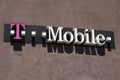 T-Mobile cellular retail store front sign Royalty Free Stock Photo