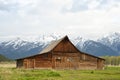 T A Moulton Barn in Grand Tetons National Park Royalty Free Stock Photo