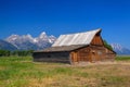 The T. A. Moulton Barn is a historic barn in Wyoming, United Sta Royalty Free Stock Photo