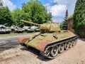 T 34 original Soviet tank from World War 2