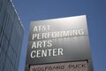 AT&T Performing Arts Center Sign