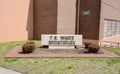 T.R. White Spors Complex Courtyard, Jackson, Tennessee Royalty Free Stock Photo