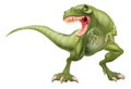 T Rex Dinosaur Illustration Royalty Free Stock Photo