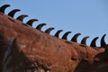 T-Rex Dinosaur Metal Sculpture at Anza Borrego Desert California