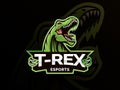 Dinosaur sport mascot logo design illustration Royalty Free Stock Photo