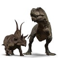 T-rex vs diabloceratops