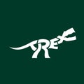 T-Rex wordmark vector