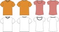 T-shirt design templates Royalty Free Stock Photo