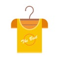 T-shirt on Hanger Royalty Free Stock Photo