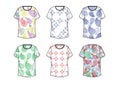 T-shirt Kolka design for Mans clothing template