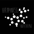 T-shirt logo endorphin molecule