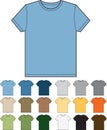 T-shirt modern colourways