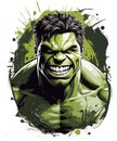 T-shirt monster edition - green hulk