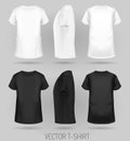 T-shirt template in three dimentions Royalty Free Stock Photo