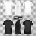 T-shirt template in three dimentions Royalty Free Stock Photo