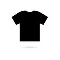 T-shirt vector icon, Vector Blank Tshirt Icon Symbol Royalty Free Stock Photo