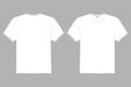 T Shirt Vector Templates Front and Back