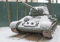 T 34-76- Soviet medium tank (1942), (snowing)