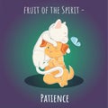 Fruit of the Spirit - Patience - Longsuffering Royalty Free Stock Photo