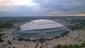 AT and T stadium in the city of Arlington - home of the Dallas Cowboys - DALLAS, UNITED STATES - NOVEMBER 09, 2022 Royalty Free Stock Photo