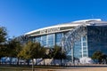 AT and T Stadium is home to the NFL Dallas Cowboys Football Team Royalty Free Stock Photo